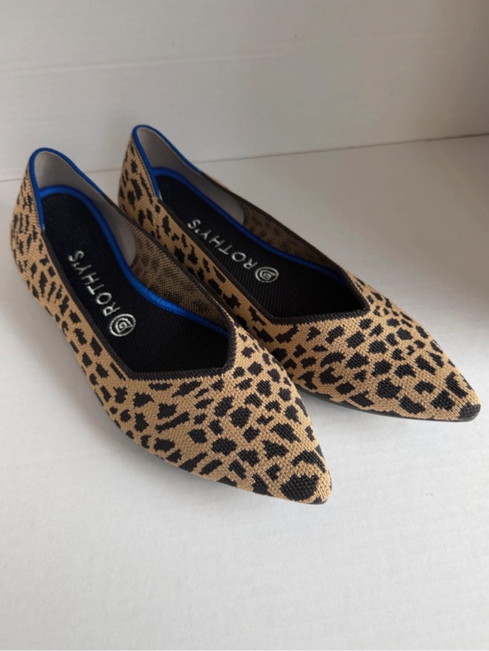 Rothy’s leopard print flats
